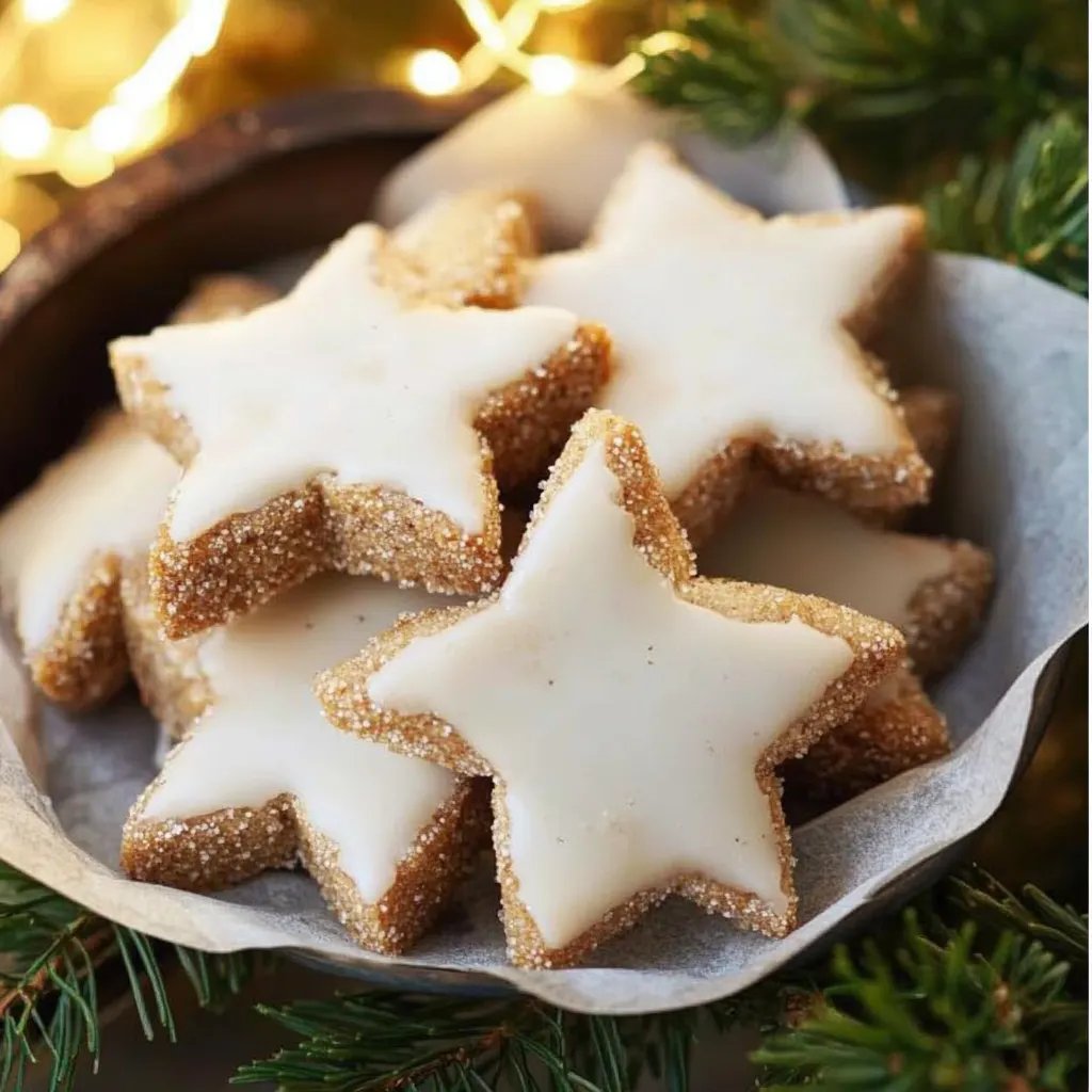 Zimtstern-Kekse