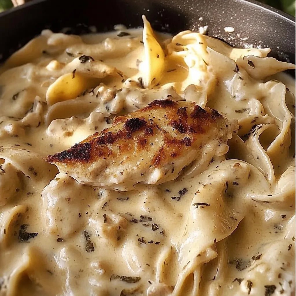 Cremiges Hühnchen Alfredo