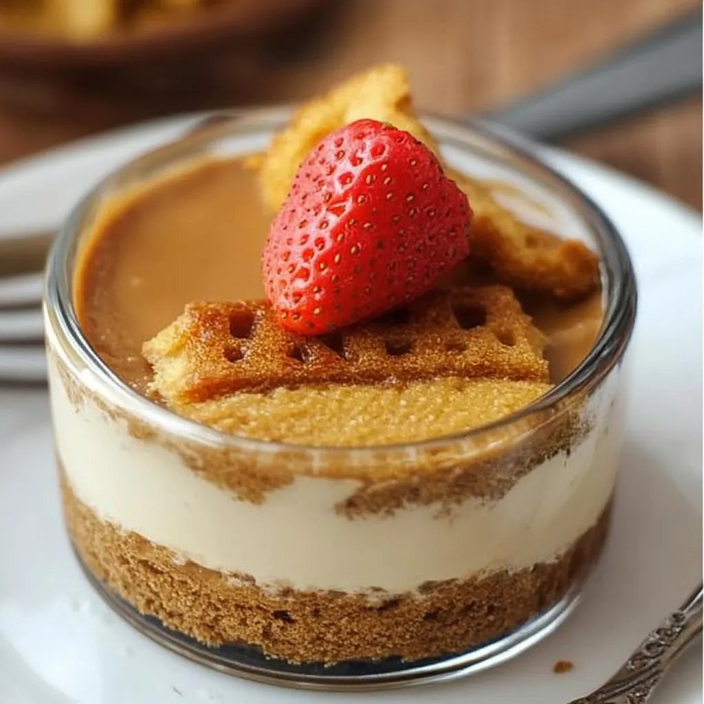 Lotus-Käsekuchen-Dessert