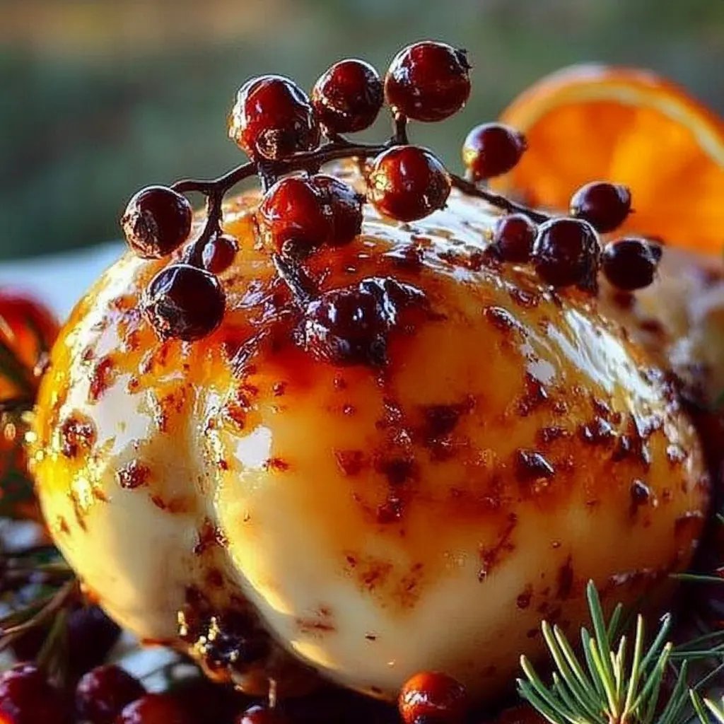 Truthahn mit Cranberry-Orange-Glasur