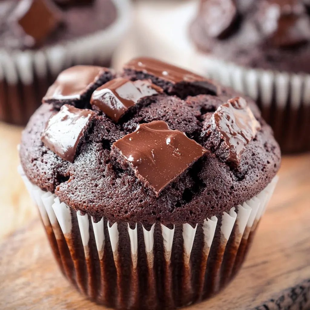 Super saftige Schoko-Muffins