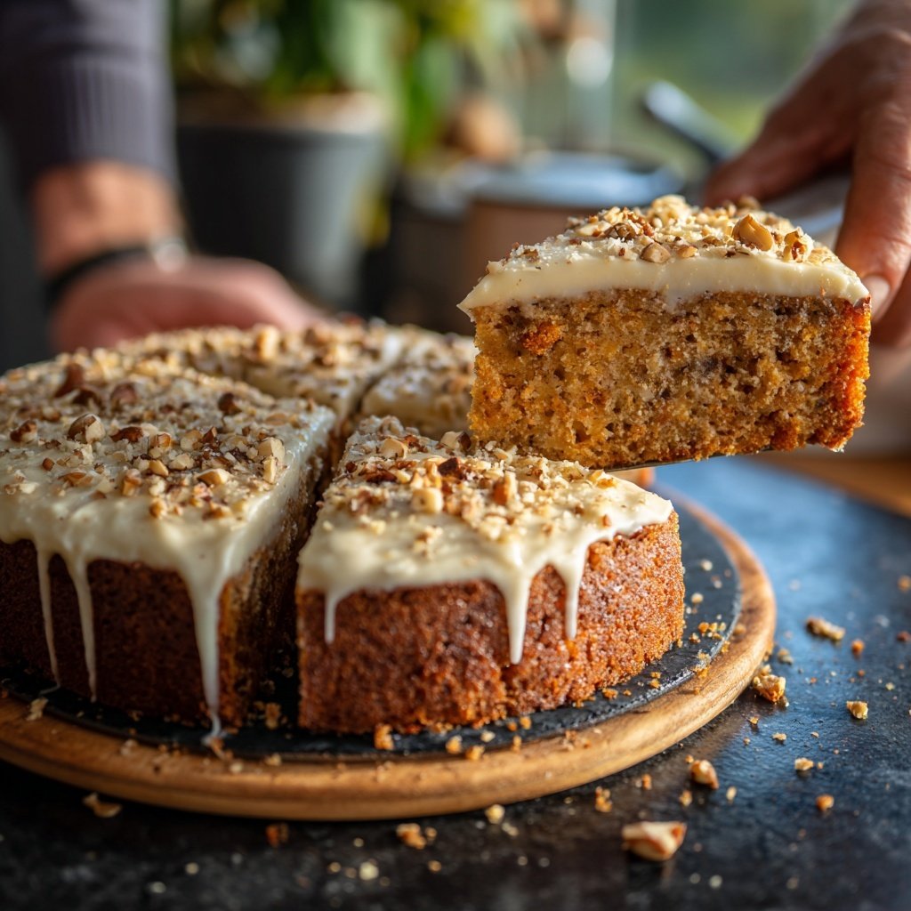 Karottenkuchen Mit Haselnüssen