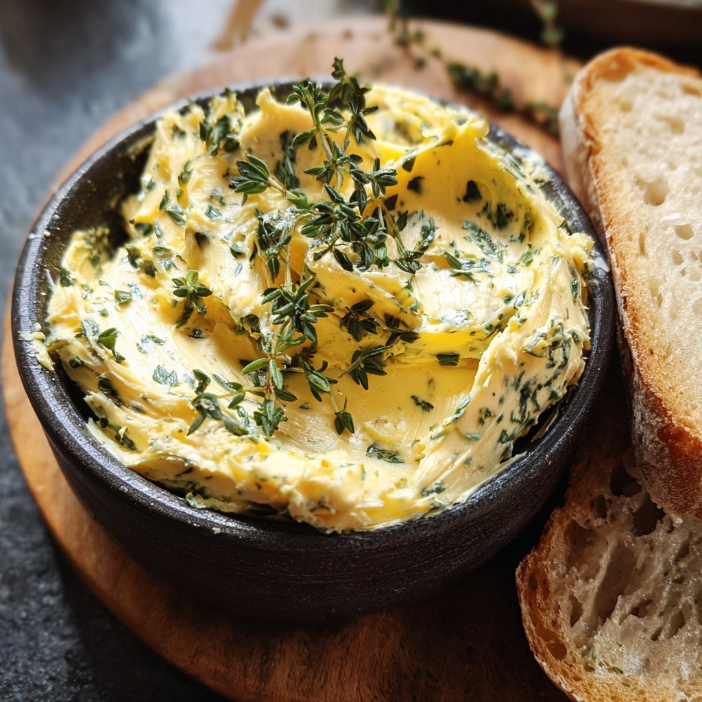 Kräuterbutter Mit Thymian