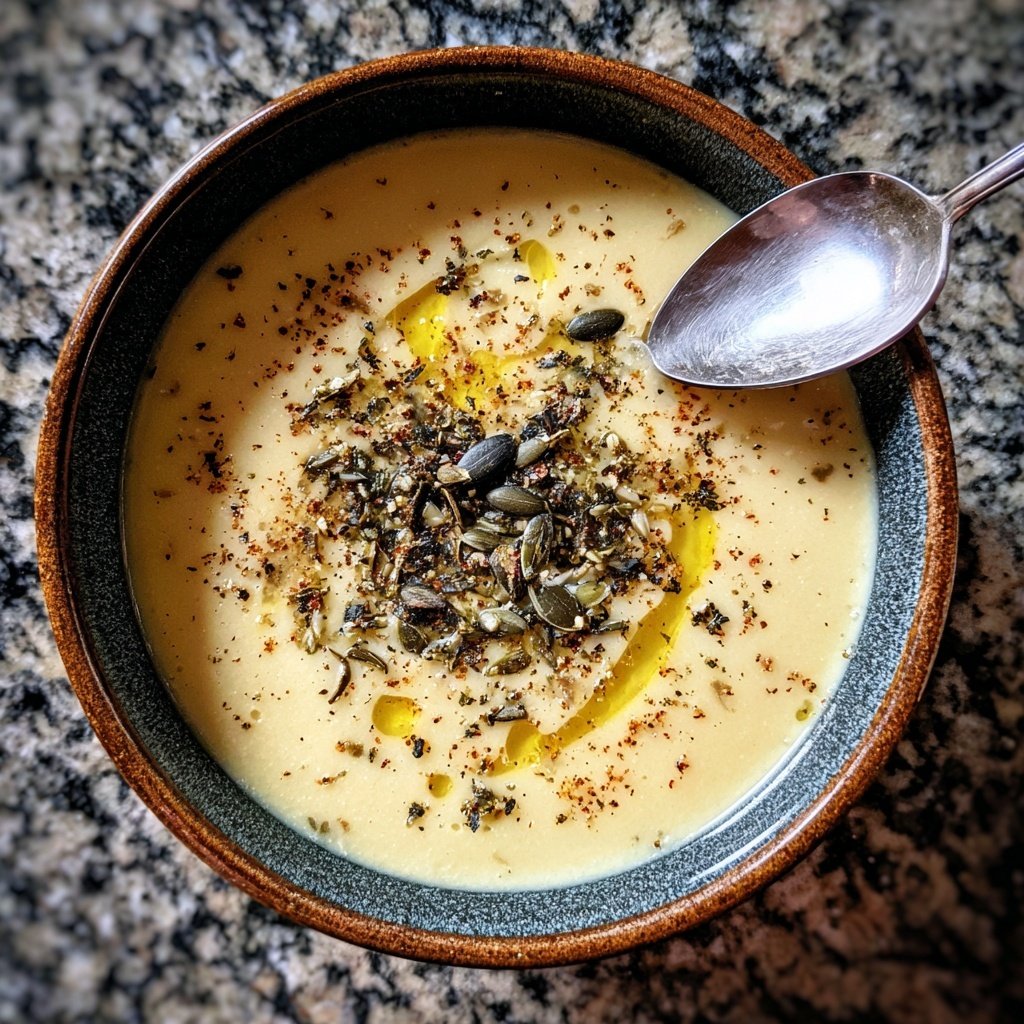 Blumenkohl Suppe Mit Muskat