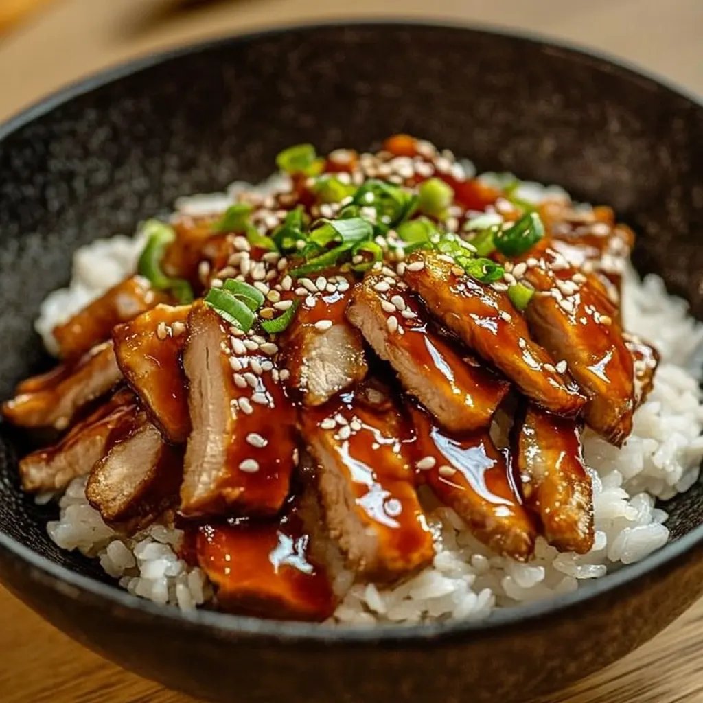 Hähnchengeschnetzeltes Teriyaki