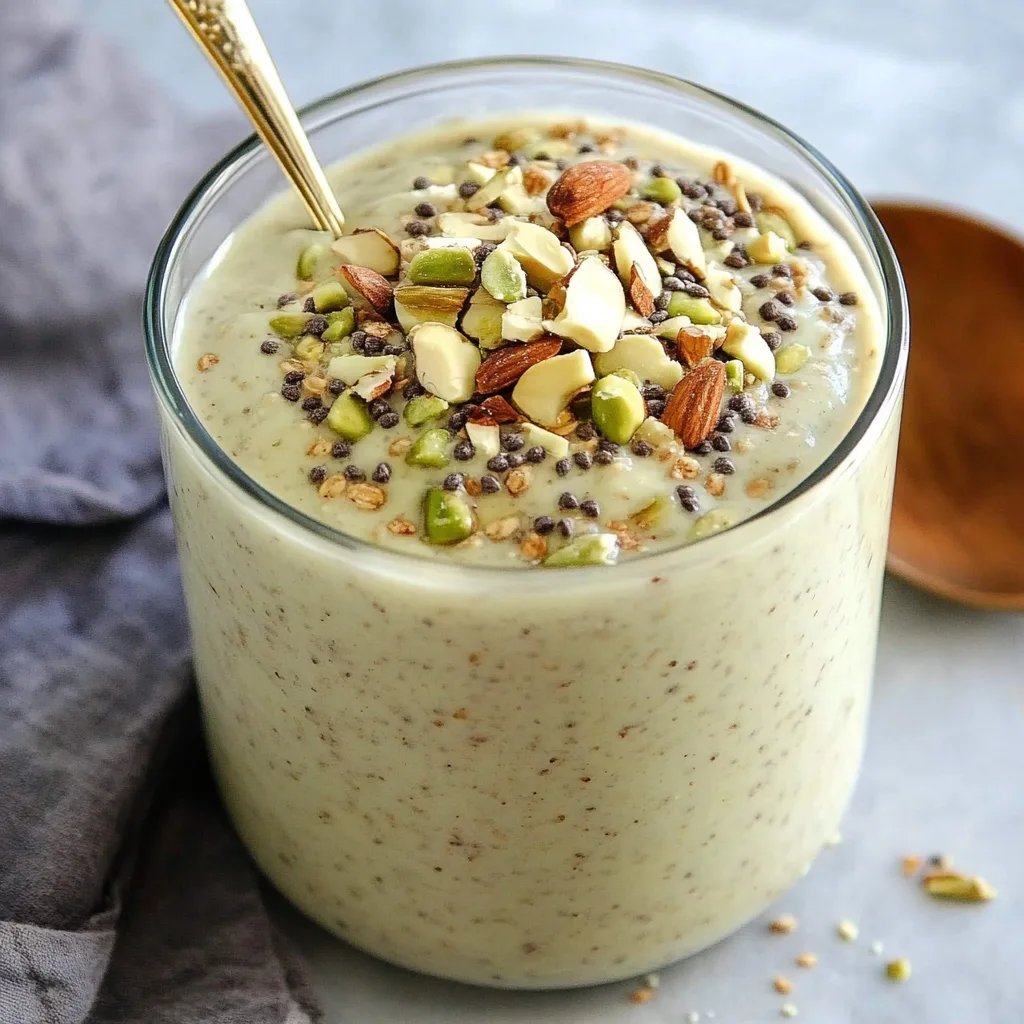 Pistazien Overnight Oats