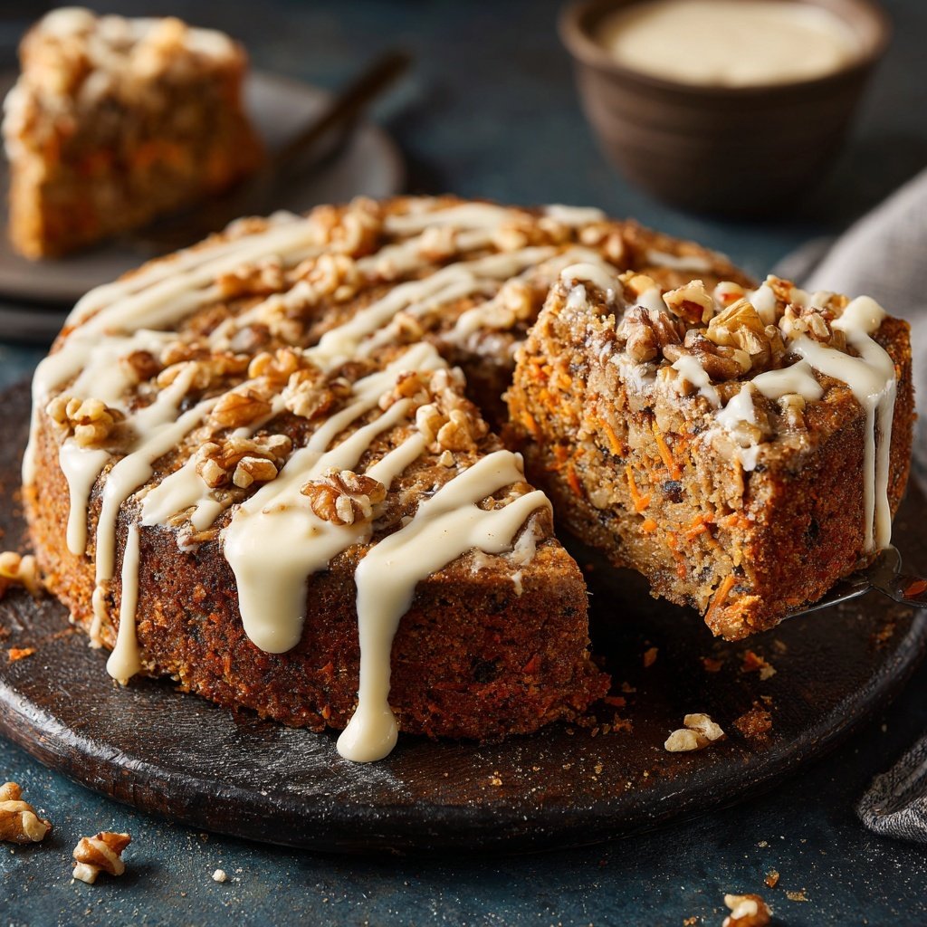 Karottenkuchen Mit Apfelmus Süße