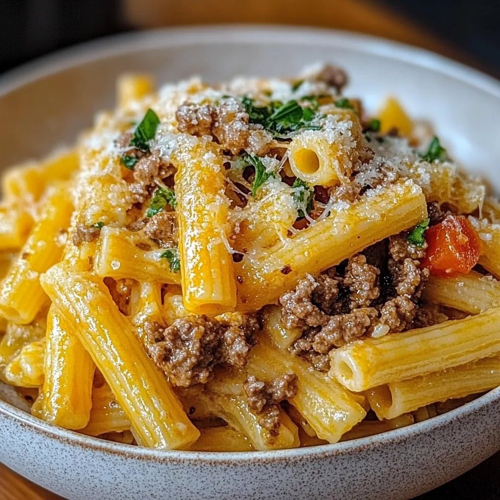 Cheeseburger-Pasta