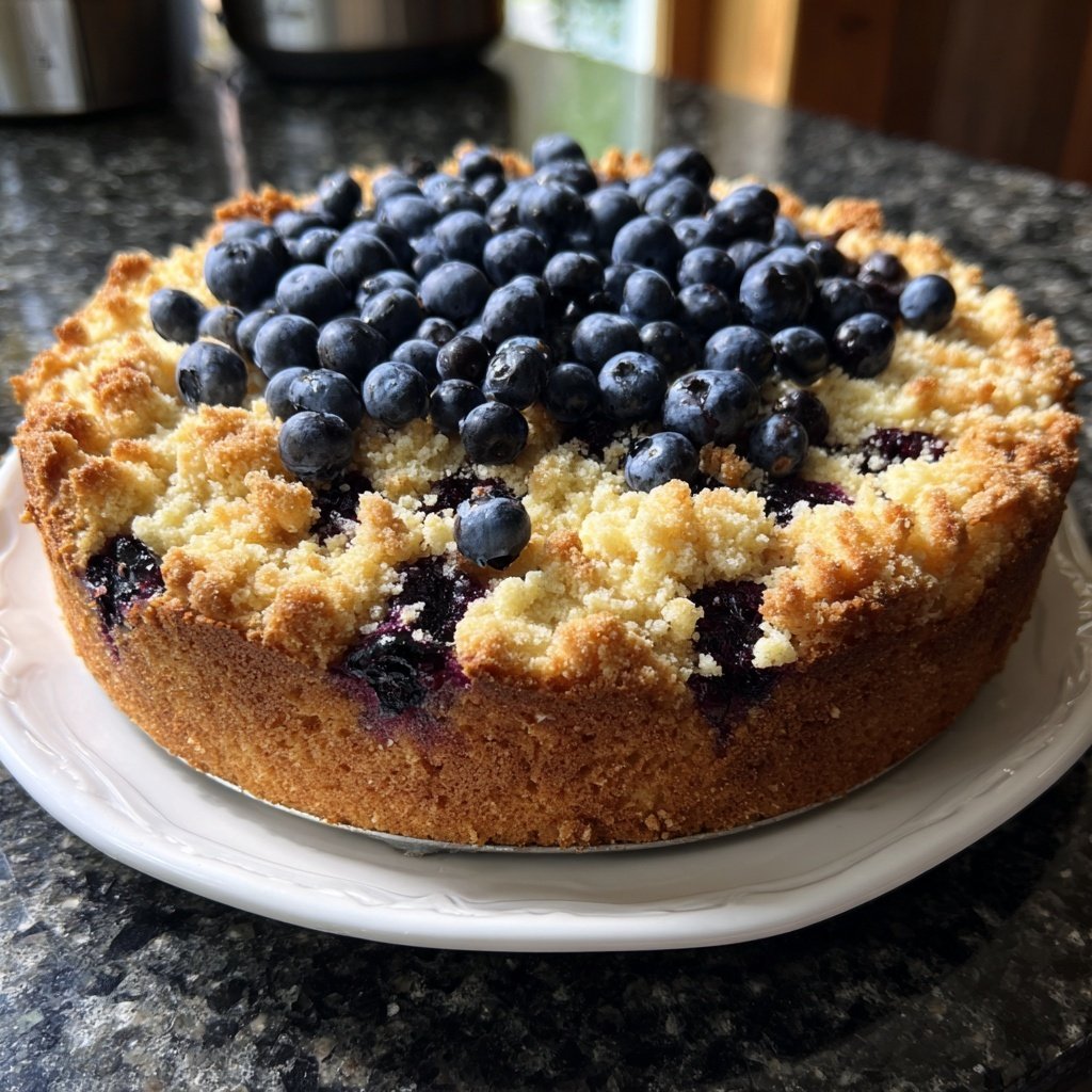 Streuselkuchen Mit Heidelbeeren