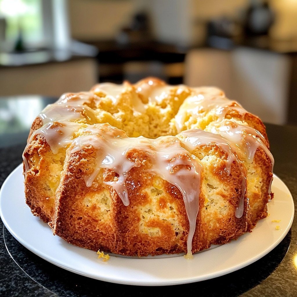 Zitronenkuchen mit Öl