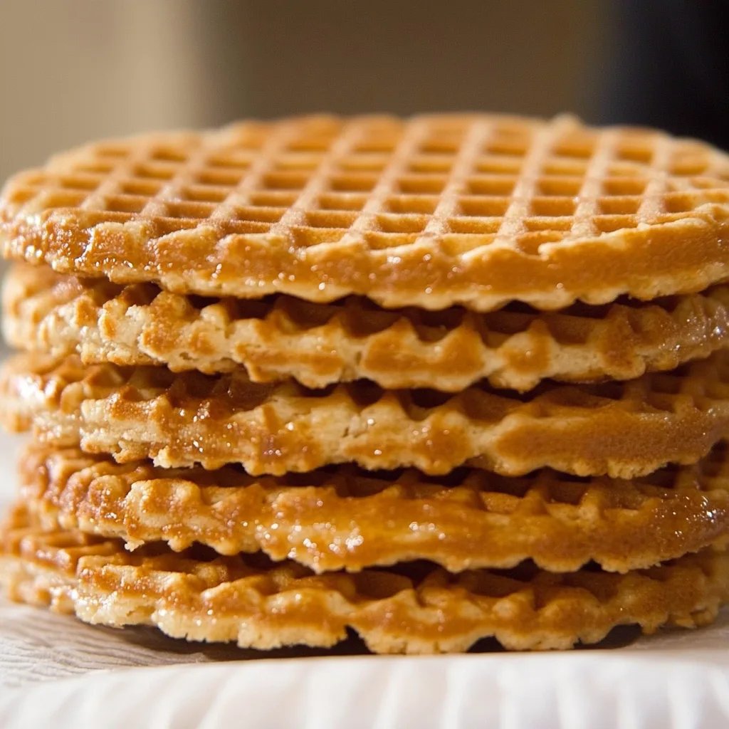 Homemade Stroopwafels